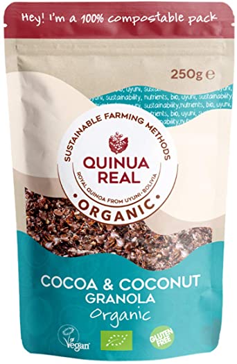 Granola de Quinoa Real con Cacao & Coco s/gluten Bio - 275g