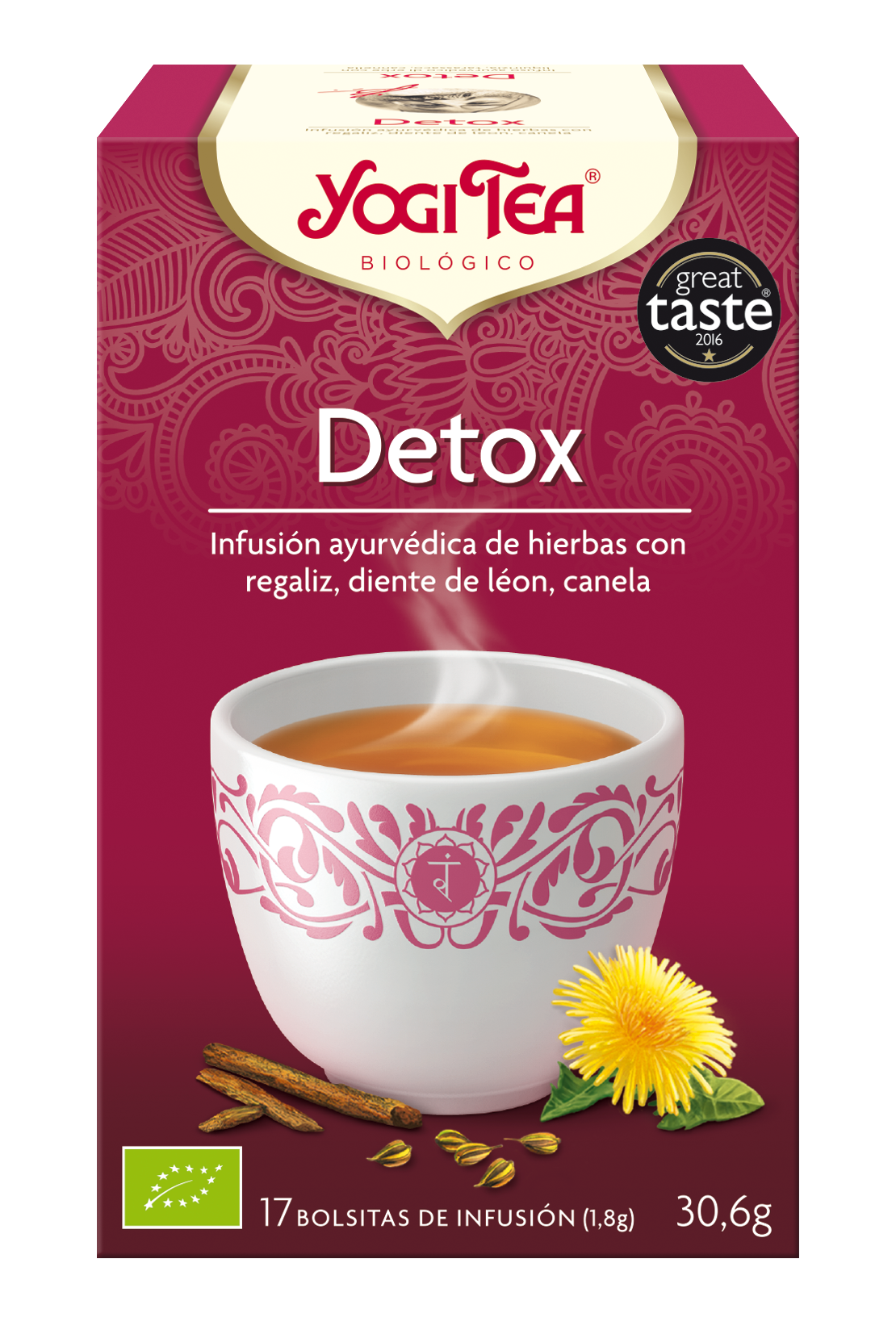 Yogi tea detox bio 17 bolsitas
