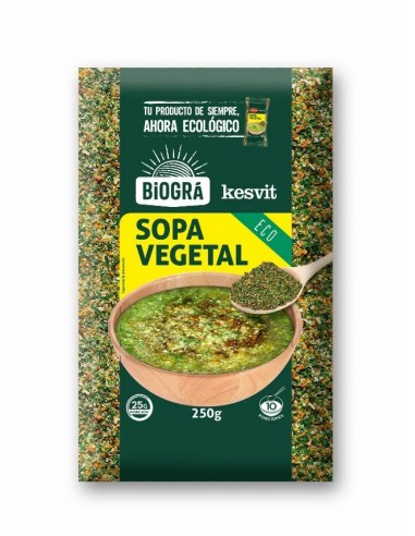 Sopa verduras Kesvit  bio 250g