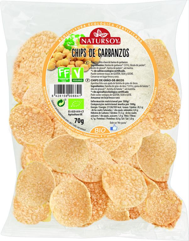 Chips de Garbanzos Bio 70g